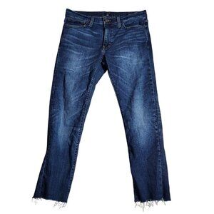 J.Crew Flex Denim Jeans Raw Hem Mens Size W31 L30 (Actual W31x L26)
